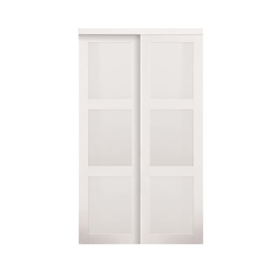 Portes coulissantes en verre pour placard