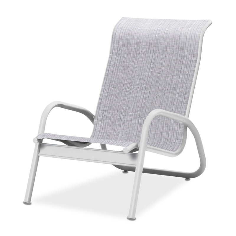 Beach Chair, Textured White, Jewel