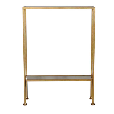 Porter 20'' Glass Top Console Table