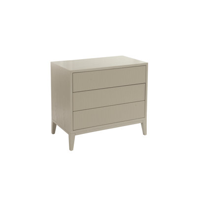 Eary 90cm W Manufactured Wood Bedside Table