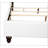 Elegant Transitional White Upholstered Queen Bed-960541822
