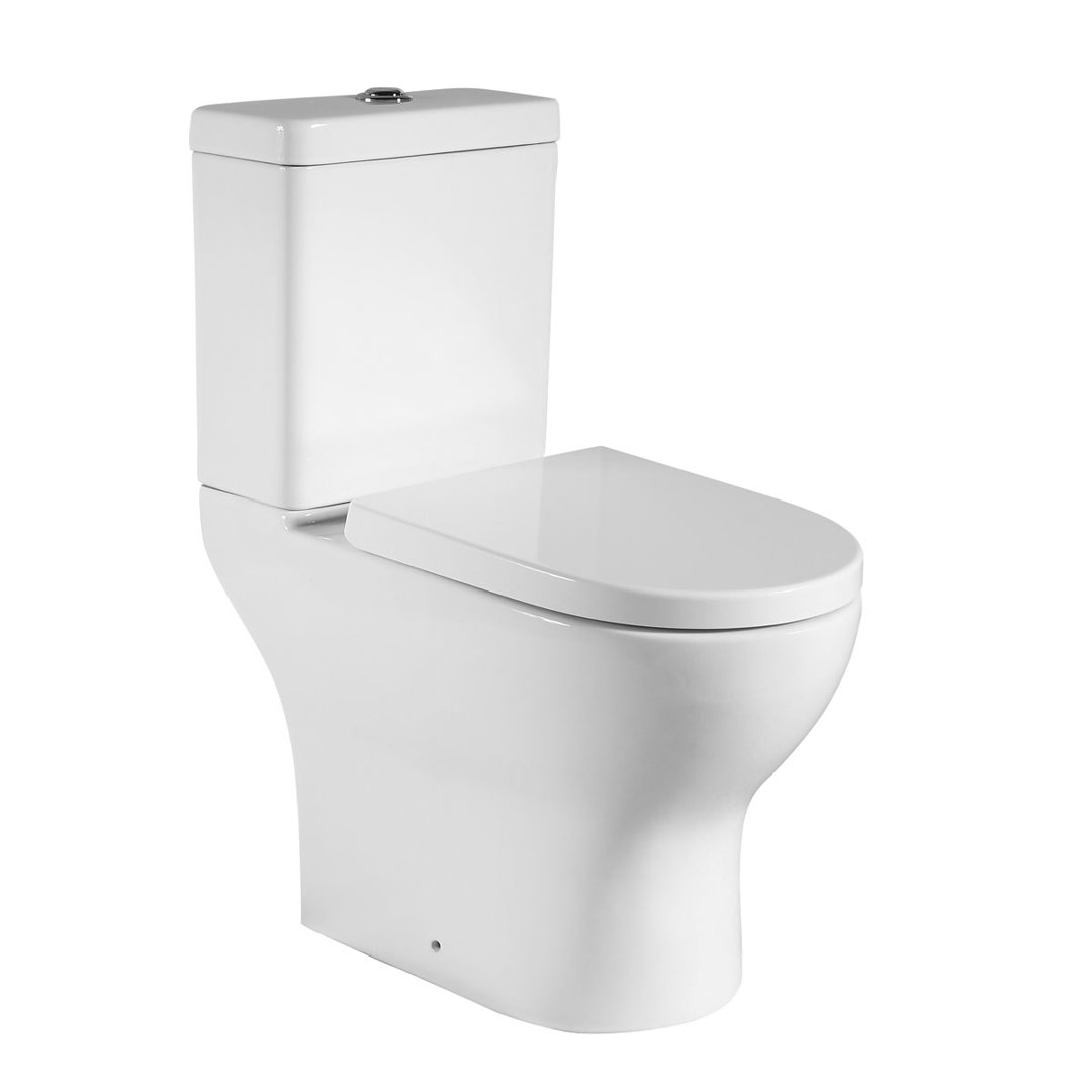 Close Coupled Toilets With Soft Close Seat