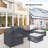 Eudy Rattan Sectional Seating Group Cover