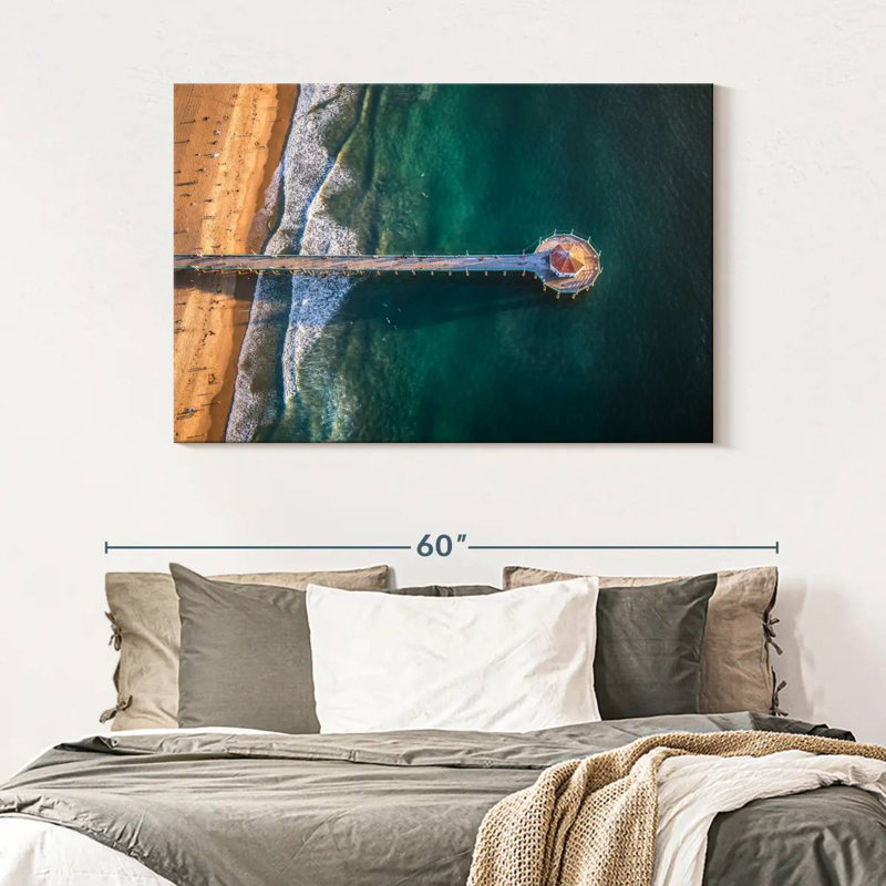 Aletra Pier à Manhattan Beach, H 32 po x l 48 po