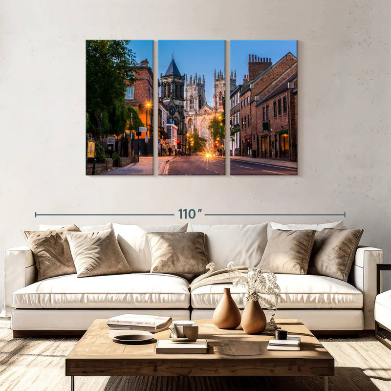 Adella York Minster Cathedral, 48" H x 74" W