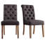 Chaise d'appoint capitonnée Ameriga-1972350356