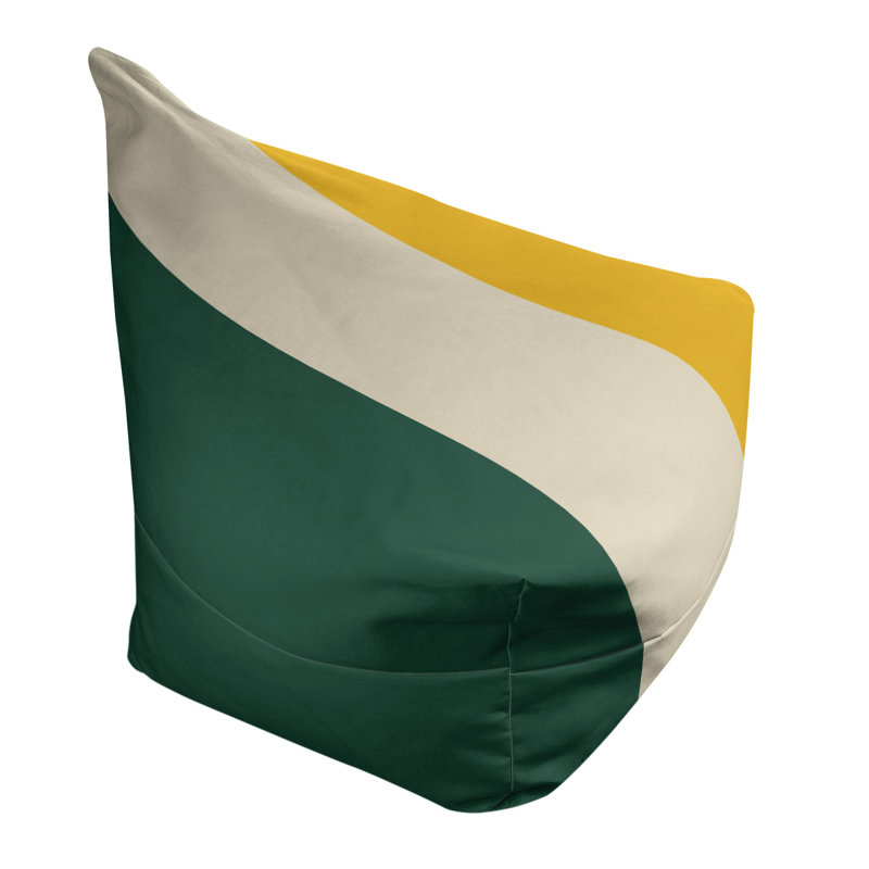 Sac de pois classique, H 30 po x l 27 po x P 27 po, Forest Green/Minnesota Wheat/Harvest Gold