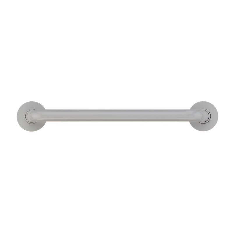 Barre d'appui droite en vinyle Contractor Series, Gris, l 30 po