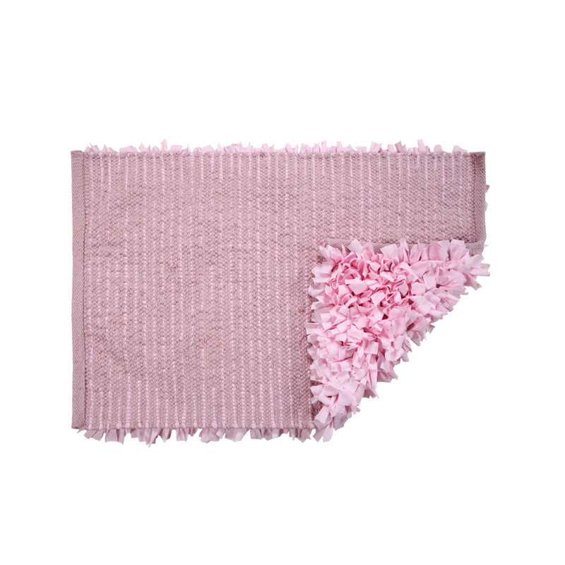 Rosebank Area Rug in Baby Pink, Rectangle 2' x 3'