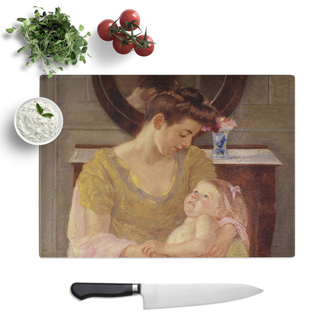 Mother and Child Vol.6 by Mary Cassatt Chopping Board