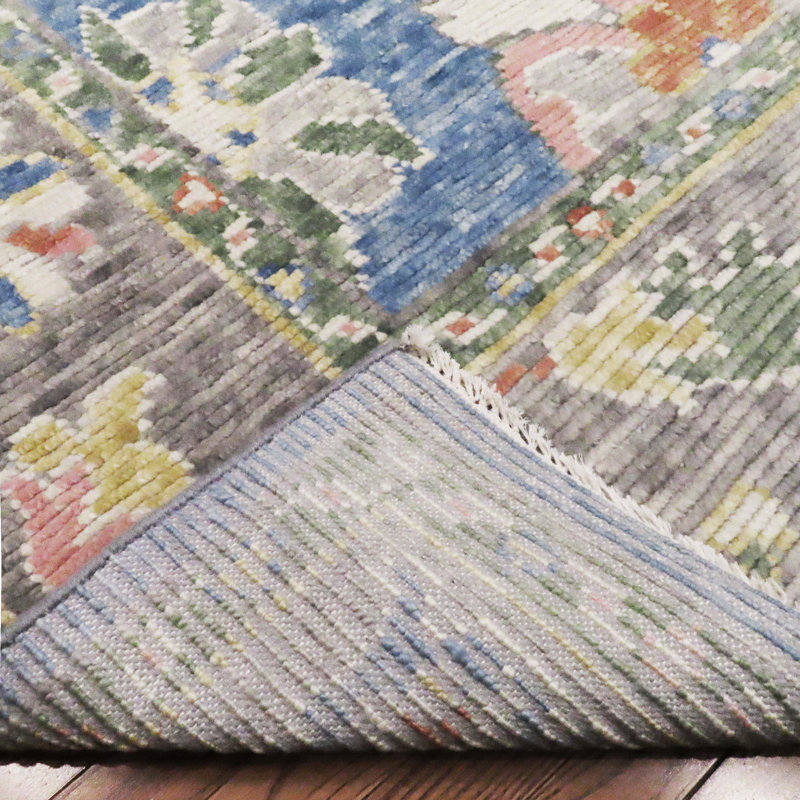 Cascade Hand Knotted Wool Indoor Rug, Rectangle 12' x 16'