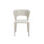 Ensemble de 2 chaises de salle à manger Gagliardi en similicuir taupe.-359942493-359942495
