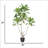 70'' Faux Blueberry Tree Tree in Planter