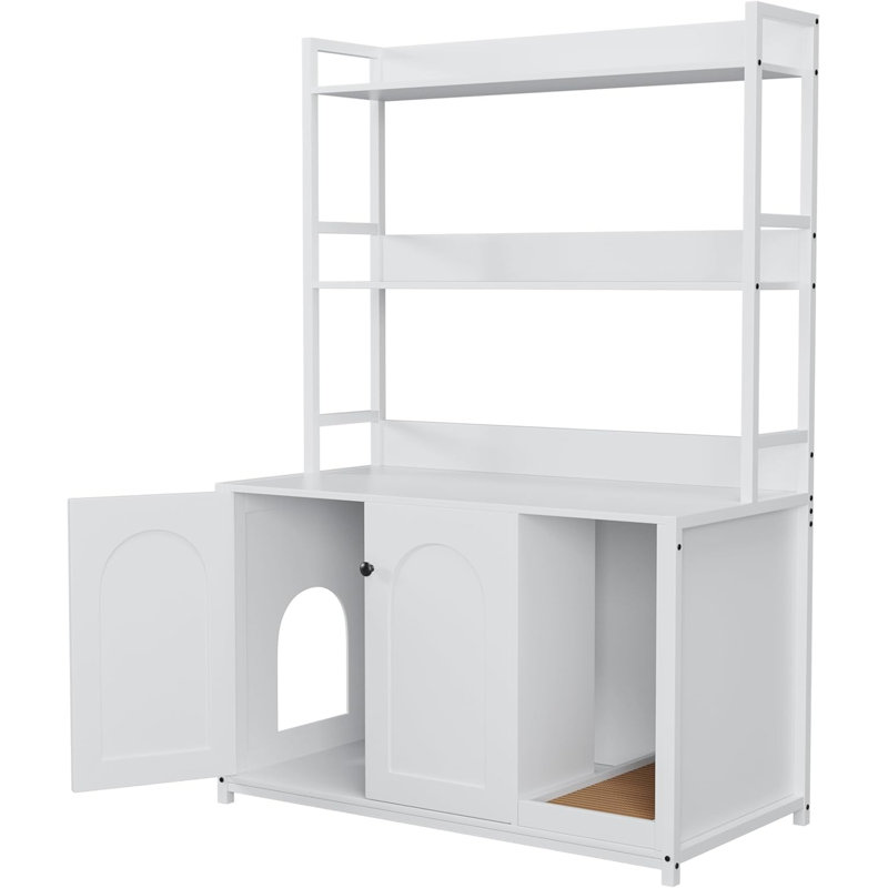 Litter Box, White