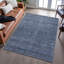 Tapis géométrique de qualité supérieure lavable à la machine Gurubaksh AMF1165-350937133