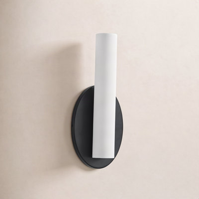 Delphine Single Light Dimmable Flush Mount Sconce