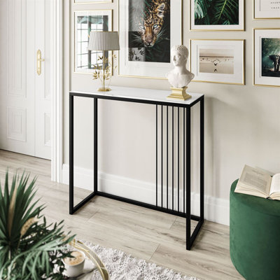 Ridgewood 100cm Glass Top Console Table