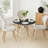 Philean Round Solid Wood Base Eiffel Dining Table-336004784-336004787