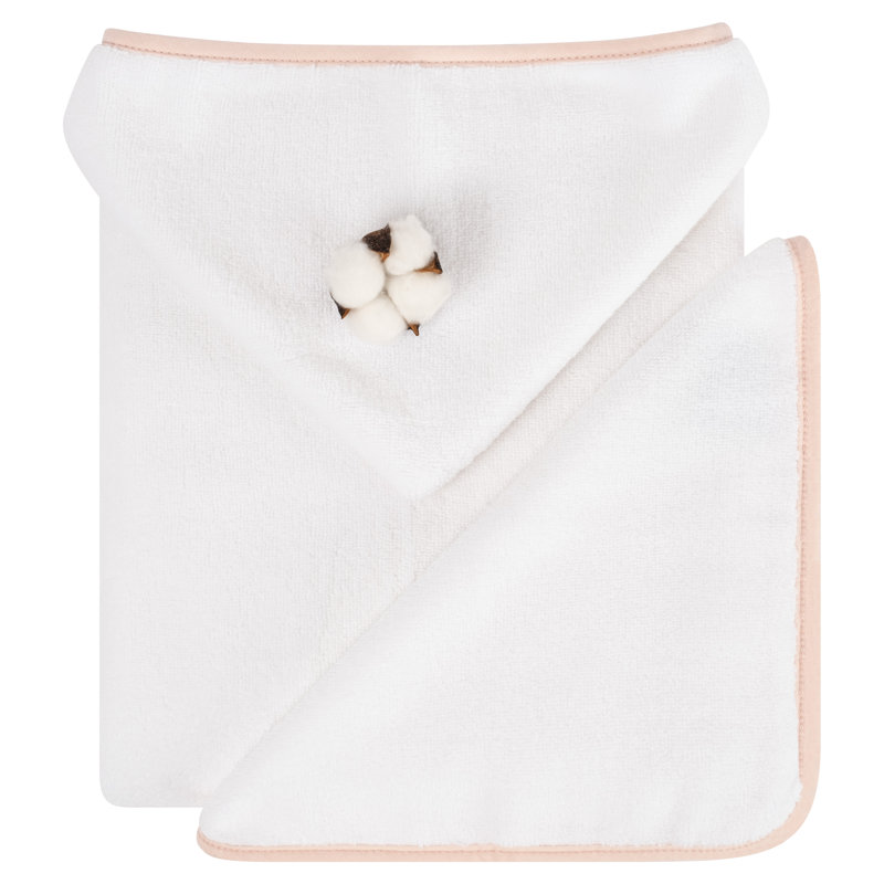 Serviettes de bain 100% coton, Rose