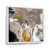 Cadre flottant blanc