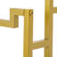 5-Tier Metal Scarf Holder Organizer Floor Standing Scarf Display Stand