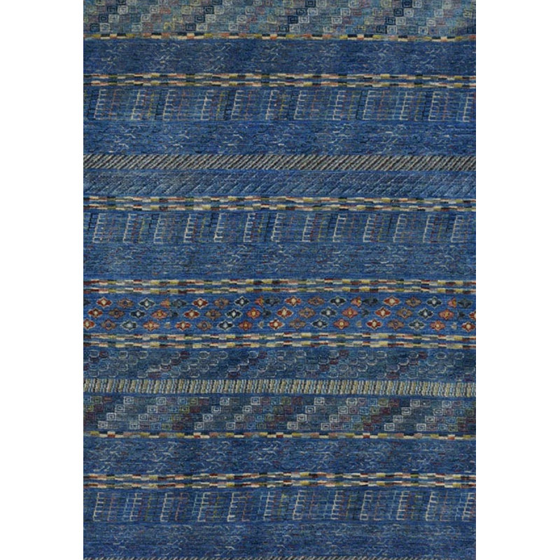 Transitional One-of-a-Kind Rectangle 4'8" X 6 Hand Knotted Area Rug
