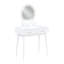 Magnifique commode avec miroir et tabouret avec tiroirs de rangement-1009339129