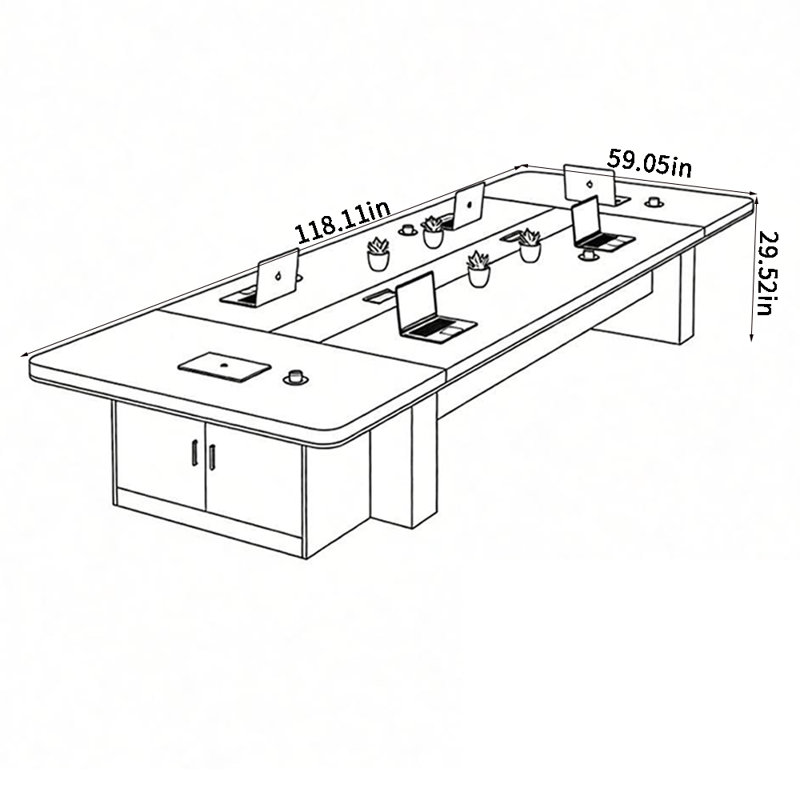 Paillère, H 29,52 po x L 118,11 po x l 59,05 po