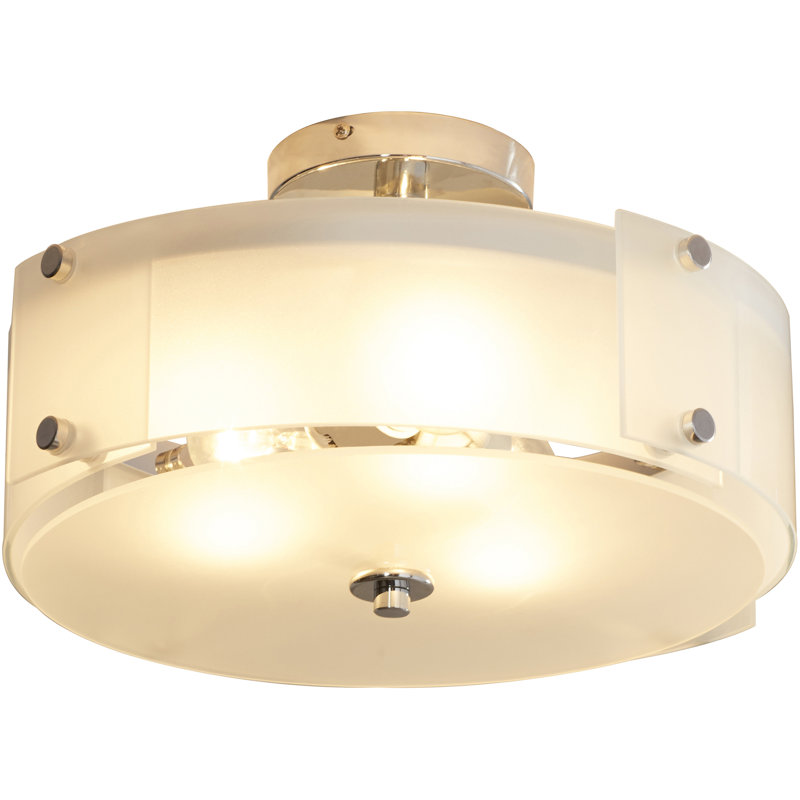 Carillon Glass Semi Flush Mount
