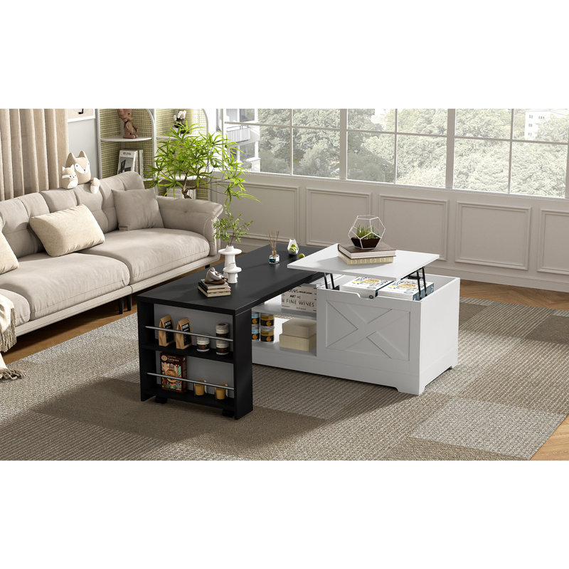 Table basse Farmhouse, Blanc