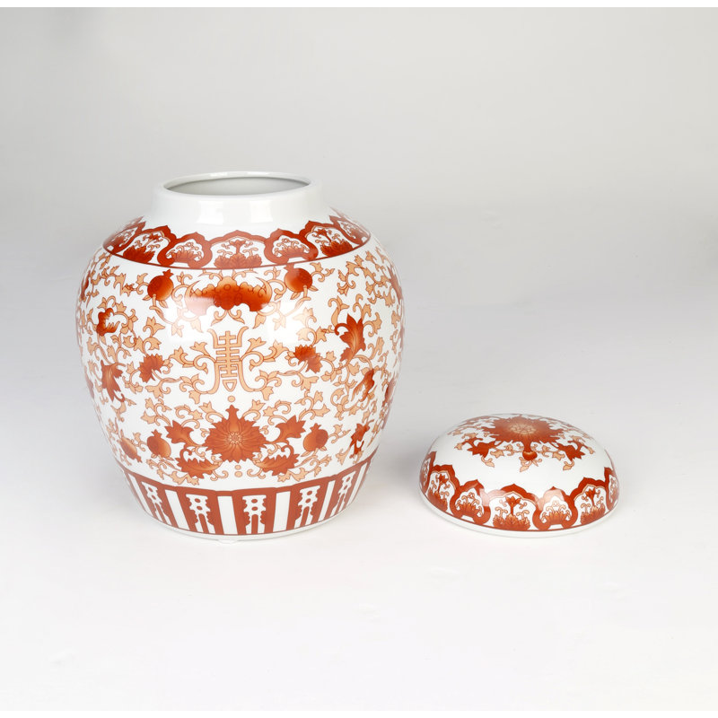 Bluejacket 10'' Porcelain Ginger Jar