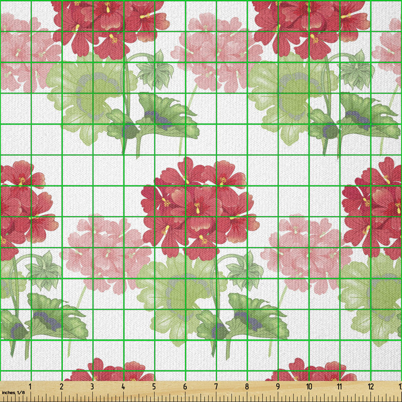 Cordelle Spring Colorful Pastel Toned Flowers Multi-Purpose Fabric