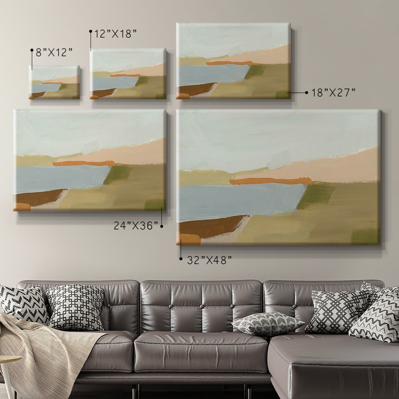 «Stacked Landscape I» sur, H 40 po x l 60 po