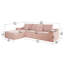 Canapé modulaire 104 po avec méridienne en L 104 po, canapé modulaire moderne avec assise profonde, canapé rembourré pour le salon et la chambre à coucher, aucun assemblage requis-927691921-927691923