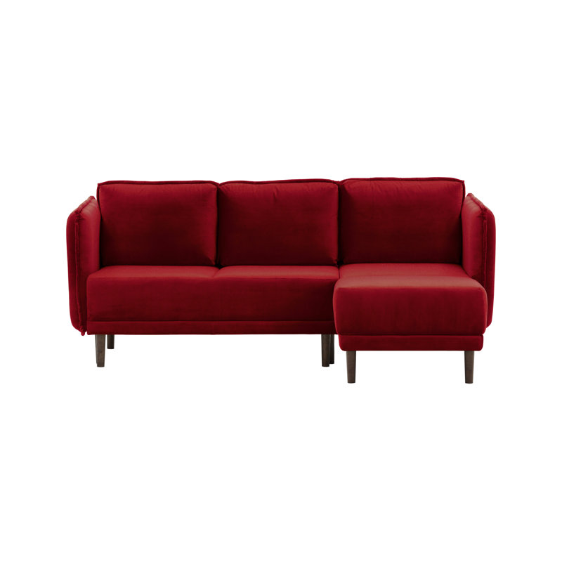 Hollenbeck 4 Seater Sofa Bed, Red