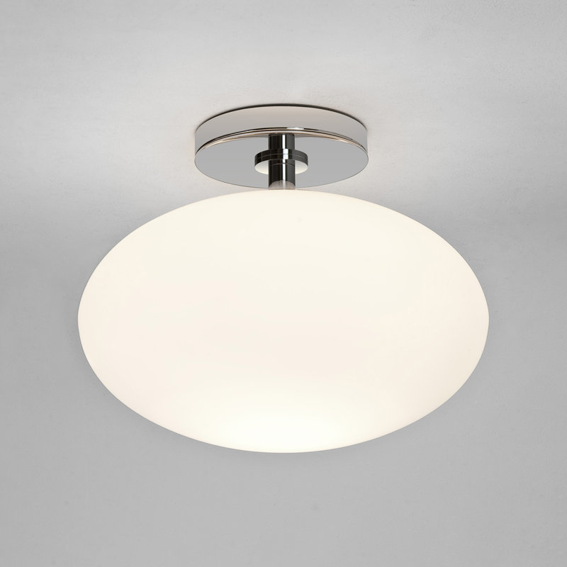 Zeppo 1 - Light Semi Flush Mount, Polished Chrome