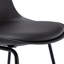 Wanette Upholstered Counter Stool with Metal Frame
