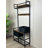 Hall Tree With 2 Movable Drawers, Shoe Storage, Shelves And Garment Racks, 5-In-1 Entryway Bench With 23 Hooks (Fixed And Movable)