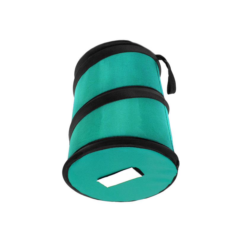 Poubelle pliante, Menthe, 2, H 8,3 po x l 6,3 po x P 6,3 po
