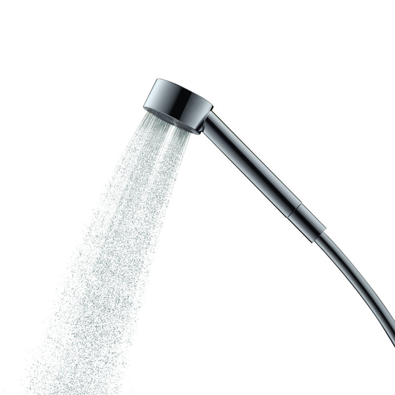 Rain Handheld Shower Head, Brushed Black Chrome