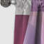 Mauve Motion Abstract Shapes - Rideau formes abstraites - Rideau occultant - 1 panneaux-107631987
