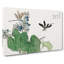 Dragonflies On A Flower by Morimoto Toko - Wrapped Canvas Painting-55317237