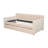 Twin Size Upholstered daybed with Drawers, Ileah Slat Support-372200439