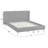 Zoua Upholstered Platform Bed-94516447