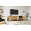 Geometric Wood TV Stand