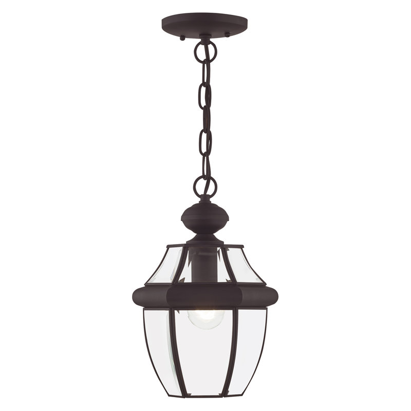 Alexavier Outdoor Hanging Lantern, Bronze