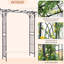 Ornement de jardin décoratif en métal 82 po - Ornement captivant pour les mariages