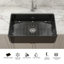 MEJE 508mm W Ceramic Kitchen Sink