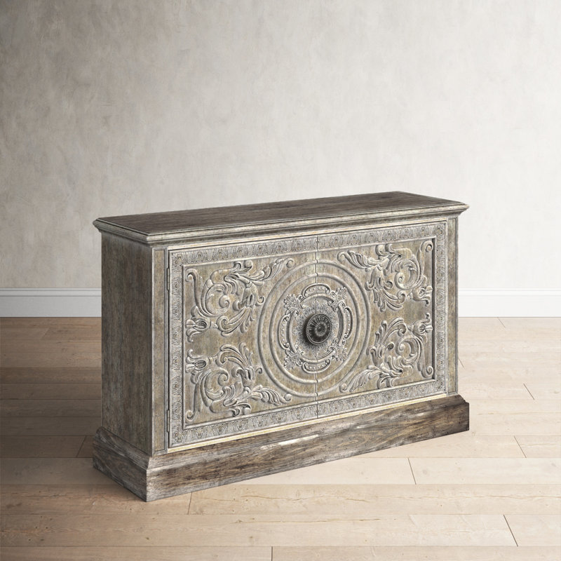 Alisha 60'' Solid Wood Top Console Table