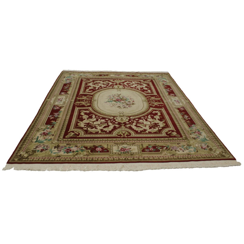 9'X12' Oriental Area Rug in Red